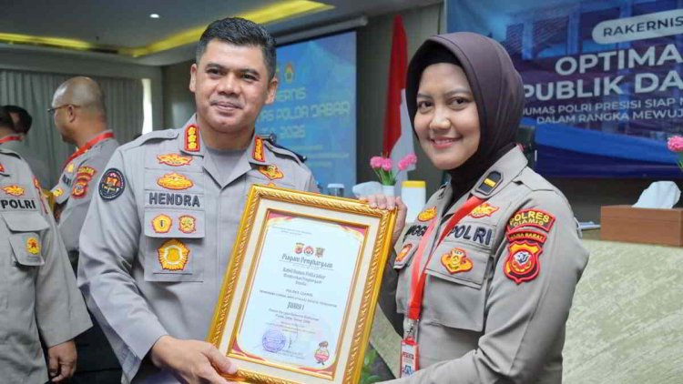 Polres Ciamis Sabet Juara 1 Amplifikasi Berita Terbanyak Se-Polda Jabar