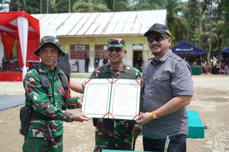 Pangdam IM Resmi Tutup TMMD Reguler Ke-128 Kodim 0117/Aceh Tamiang
