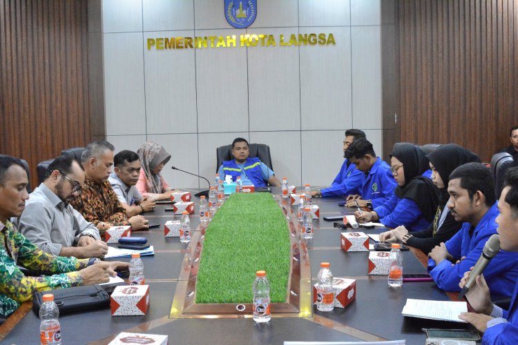 Audiensi Bersama PEMA Unsam, Pemko Langsa Perkuat Sinergi Pembangunan Generasi Muda