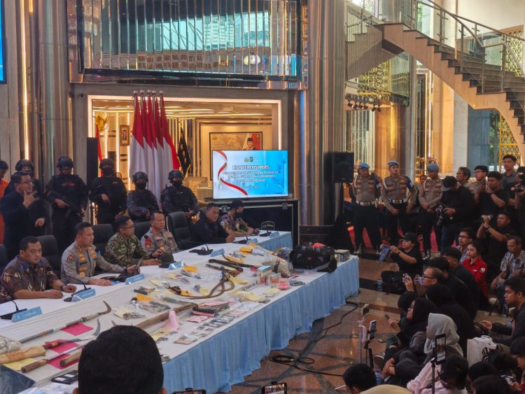 Polda Metro Jaya Bersama Polres Jajaran Ungkap 127 Kasus Kejahatan Jalanan, 173 Tersangka Ditangkap