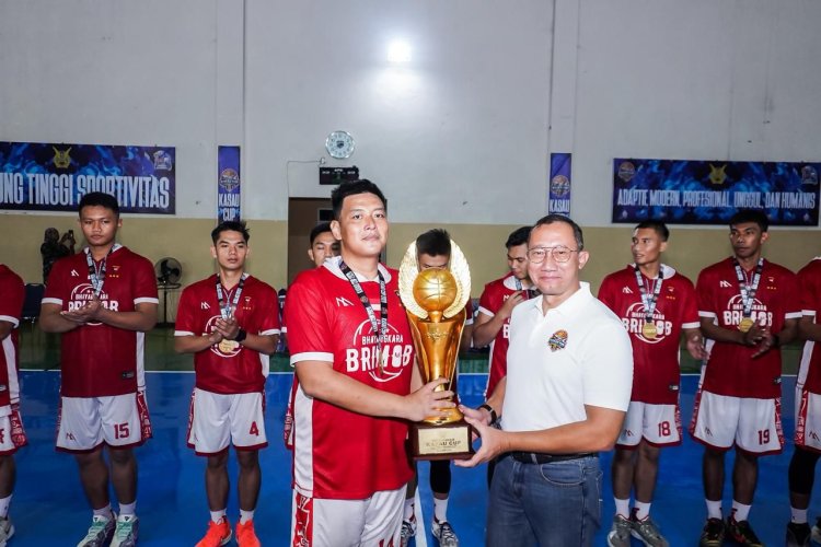 TIM BASKET BHAYANGKARA BRIMOB RAIH JUARA 1 KASAU CUP 2026 BASKETBALL TOURNAMENT