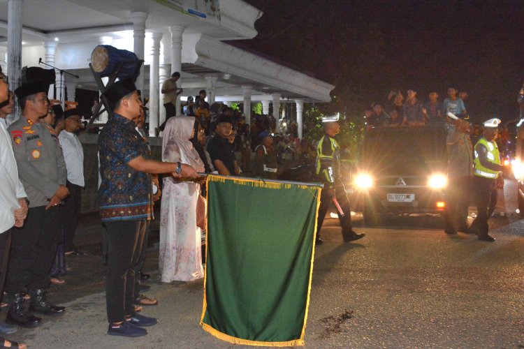 Gema Takbir Bergema di Kota Langsa, Wali Kota Jeffry Sentana Lepas Pawai Idul Adha 1447 H