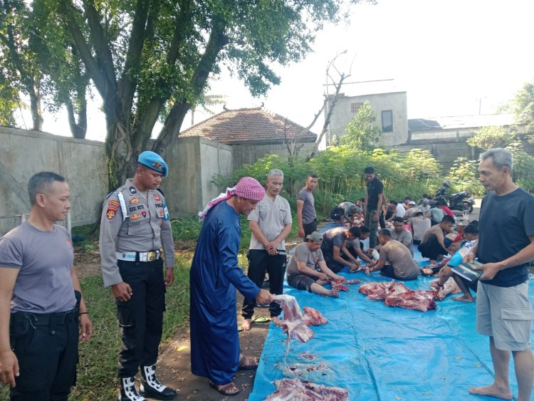 Rajut Kepedulian Sosial Idul Adha 1447 H, Korsabhara Baharkam Polri Salurkan 802 Paket Daging Kurban