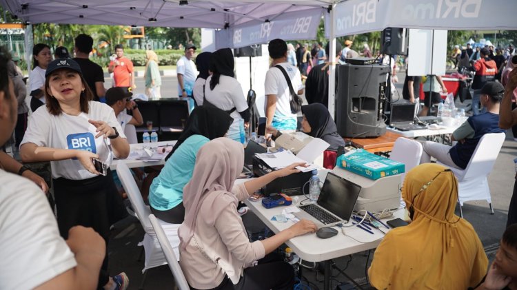 BRI KC Bekasi Siliwangi Hadirkan Promo Digital dan Gaya Hidup Sehat di CFD Patriot