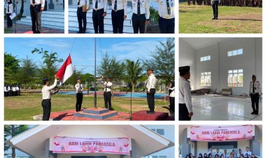 Pancasila Pemersatu Bangsa, Fondasi Perdamaian Dunia, Jajaran LPKA Banda Aceh Gelar Upacara Hari Lahir Pancasila 2026
