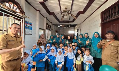 Kunjungi Telaga Tujoh, Ny. Devi Sentana Perkuat Pendidikan Anak Usia Dini