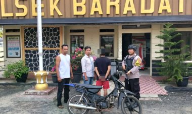 Polsek Baradatu Bekuk Diduga Pelaku Curat Sepeda Motor di Wonosari