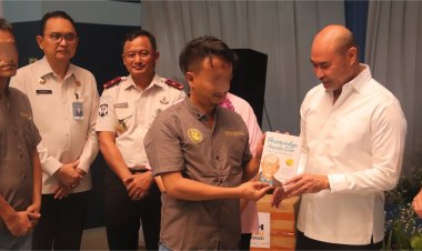 Gotong Royong Literasi, Lapas Cipinang Terima Ribuan Buku untuk Bangun Harapan Warga Binaan