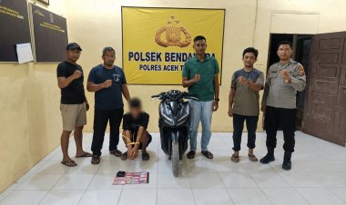 Tak Berkutik, Pencuri Dompet Penjaga Briling BSI Aceh Tamiang Ditangkap Polisi