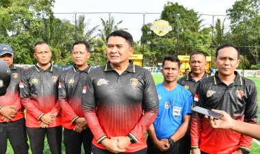 Kapolres Aceh Timur Buka Mini Soccer Cup I 2026, 13 Tim Siap Adu Prestasi