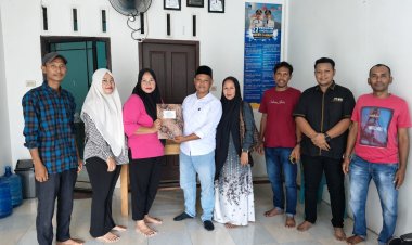 Diantar Tim Pemenangan, Danton Resmi Daftar sebagai Calon Geuchik Gampong Kapa