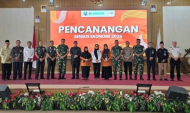 Dandim 0427/Way Kanan Hadiri Pencanangan Sensus Ekonomi 2026, Wujud Dukungan Pembangunan Berbasis Data