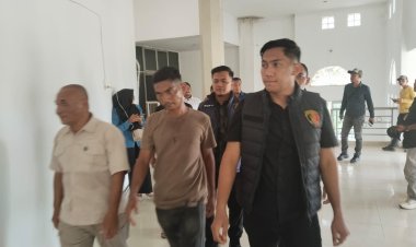 Tim URC Sat Reskrim Polres Aceh Tamiang Tangkap Pelaku Pengancaman di Kantor DPRK