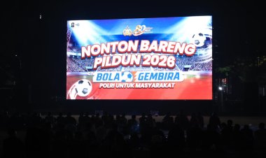 Wakapolri Ajak Nobar Gratis Piala Dunia 2026 Serentak di Seluruh Indonesia