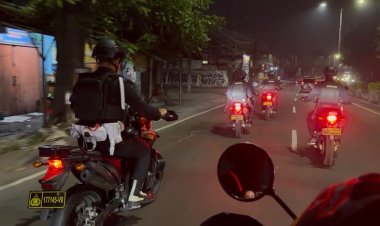 Patroli Rayonisasi Brimob Medan Satria, Antisipasi Tawuran dan Balap Liar di Bekasi Kota Berlangsung Aman