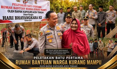 Kado Bhayangkara ke-80: Maimunah Kini Miliki Rumah Layak Huni Berkat Kepedulian Polres Aceh Tengah