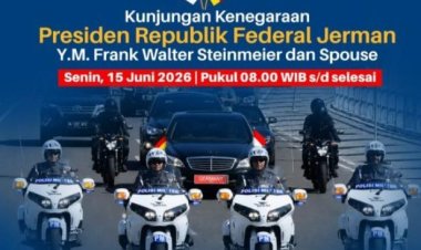 Polda Metro Jaya Siagakan 585 Personel Kunjungan Negara Presiden Jerman