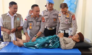Wujud Kepedulian Hari Bhayangkara Ke-80, Polres Aceh Tengah Gelar Khitanan Massal Gratis untuk Masyarakat