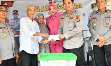 HUT Bhayangkara ke-80, Kapolres Aceh Timur Anjangsana ke Rumah Purnawirawan dan Warakawuri