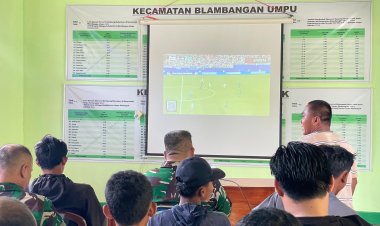 KODIM 0427/WAY KANAN GELAR NONTON BARENG PIALA DUNIA 2026, PERKUAT KEMANUNGGALAN TNI DAN MASYARAKAT