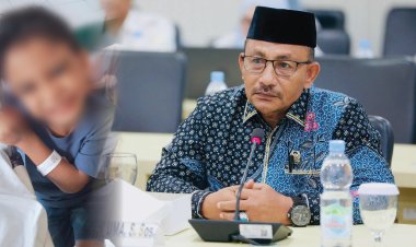 Haji Uma Bantu Biaya Pendamping Pasien Jantung Anak asal Aceh Besar di RSCM Jakarta