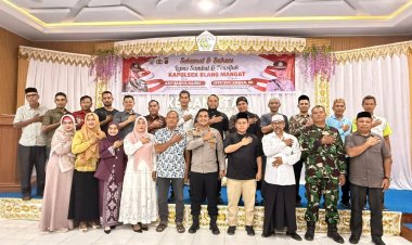 Hangat dan Penuh Kekeluargaan, Pisah Sambut Kapolsek Blang Mangat Perkuat Sinergi dengan Muspika