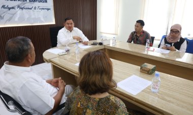 Perkuat Sinergi Pelayanan Pertanahan, PPAT Banyuasin Audiensi dengan Kantor Pertanahan Kabupaten Banyuasin