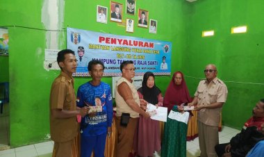 Pemerintah Kampung Tanjung Raja Sakti Salurkan BLT Dana Desa TA 2026 Secara Langsung Tunai