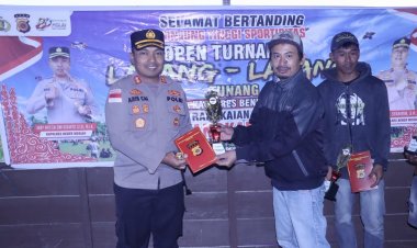 Semarak Hari Bhayangkara ke-80, Kapolres Bener Meriah Gelar Open Turnamen Layang-Layang Tunang