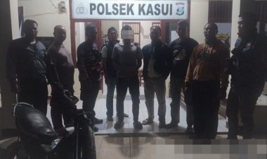 Polsek Baradatu dan Polsek Kasui Bekuk Pelaku Curanmor di Way Kanan