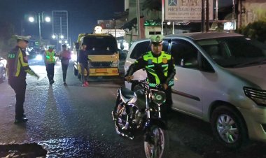 Sat Lantas Polres Aceh Tengah Tertibkan 15 Motor Berknalpot Brong, Wujudkan Jalan Raya Aman dan Tertib