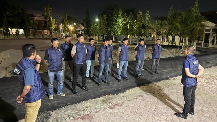 Tim URC Satreskrim Polres Aceh Tamiang Sisir Titik Rawan, Antisipasi Kejahatan Jalanan