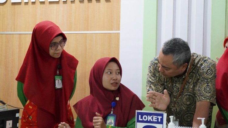 BPJS Kesehatan melalui Deputi Direksi Wilayah III melakukan peninjauan layanan kesehatan di RSU Muhammadiyah Kota Metro pada Rabu (8/4).