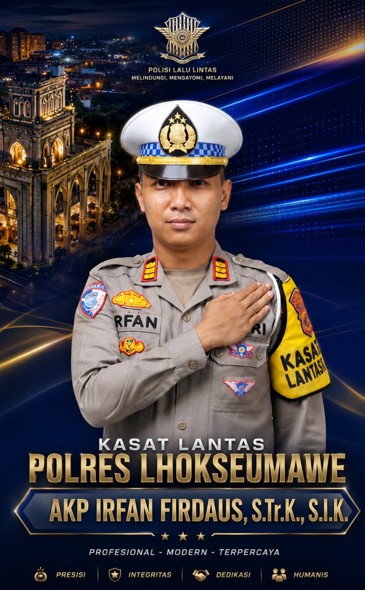 Jelang Operasi Patuh Seulawah 2026, Kasat Lantas Polres Lhokseumawe Ajak Masyarakat Tertib Berlalu Lintas