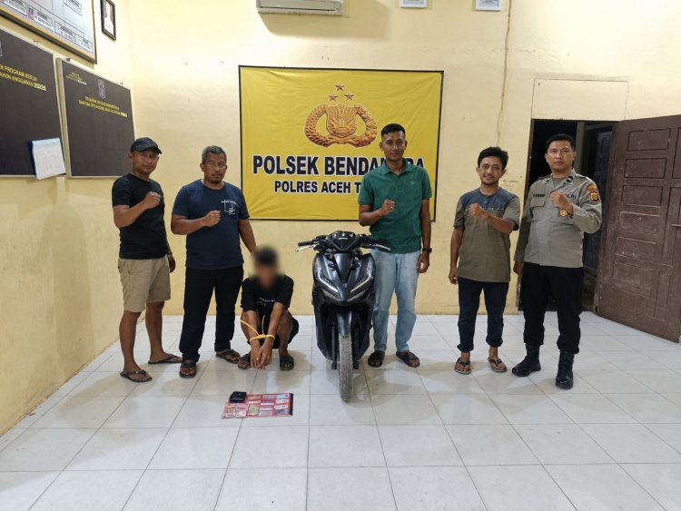 Tak Berkutik, Pencuri Dompet Penjaga Briling BSI Aceh Tamiang Ditangkap Polisi