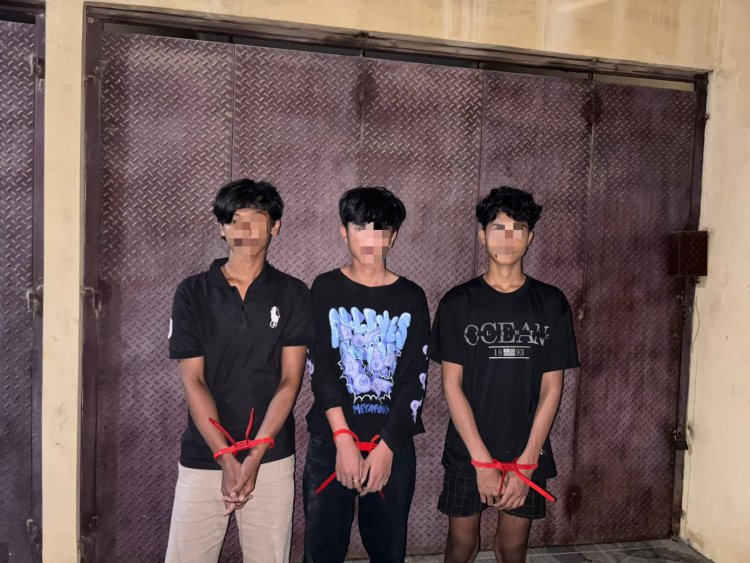 Tim Patmob D 73 Brimob Bekasi Gagalkan Tawuran dan Amankan Pemuda Pengguna Obat Terlarang
