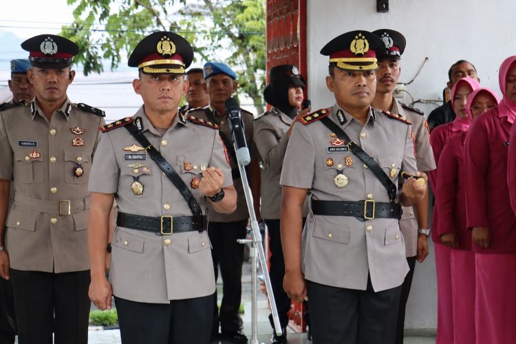 Sambut Hari Bhayangkara ke-80, Polres Aceh Tengah dan Bener Meriah Ziarahi Makam Pahlawan