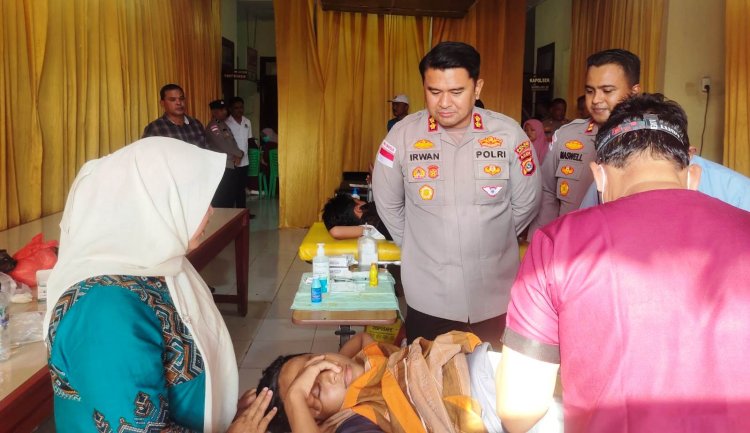 Sunat Massal Gratis Bagi 28 Anak, Polres Aceh Timur Semarakkan Hari Bhayangkara Ke-80