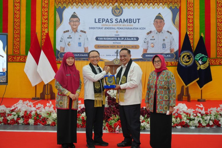 Nahkoda Baru Ditjenpas Aceh: Ramdani Boy Siap Lanjutkan Pengabdian Yan Rusmanto