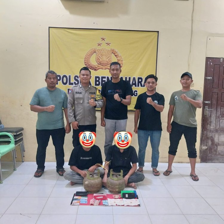 Kurang dari Lima Jam, Polsek Bendahara Ungkap Kasus Curat dan Tangkap Dua Pelaku