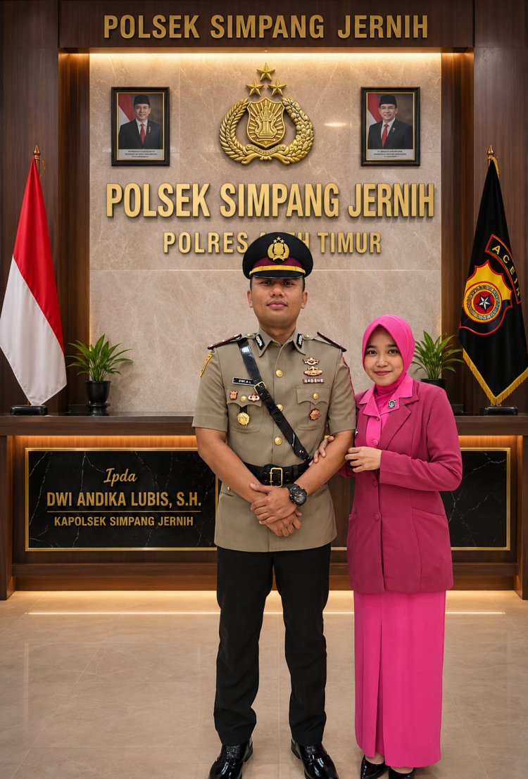 IPDA Dwi Andika Lubis Resmi Jabat Kapolsek Simpang Jernih, Gantikan IPDA Safwadinur