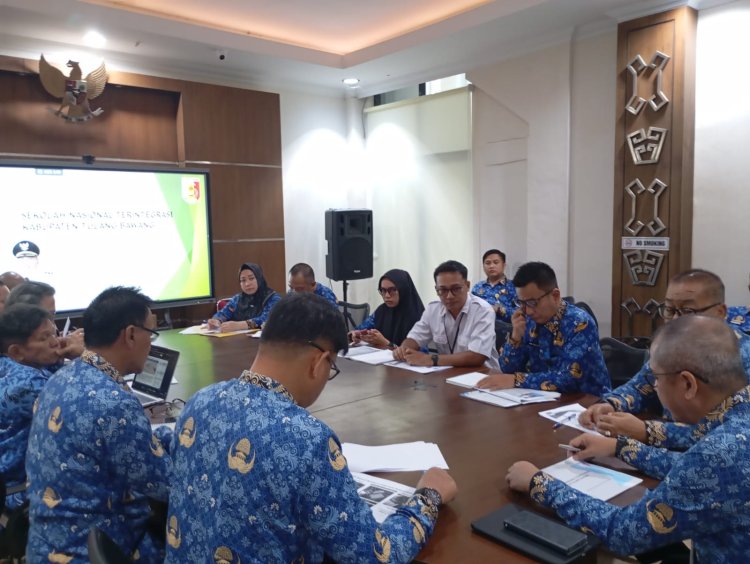 Kantah Kabupaten Tulang Bawang Hadiri Rakor Penetapan Lokasi Sekolah Nasional Terintegrasi Tahun 2026