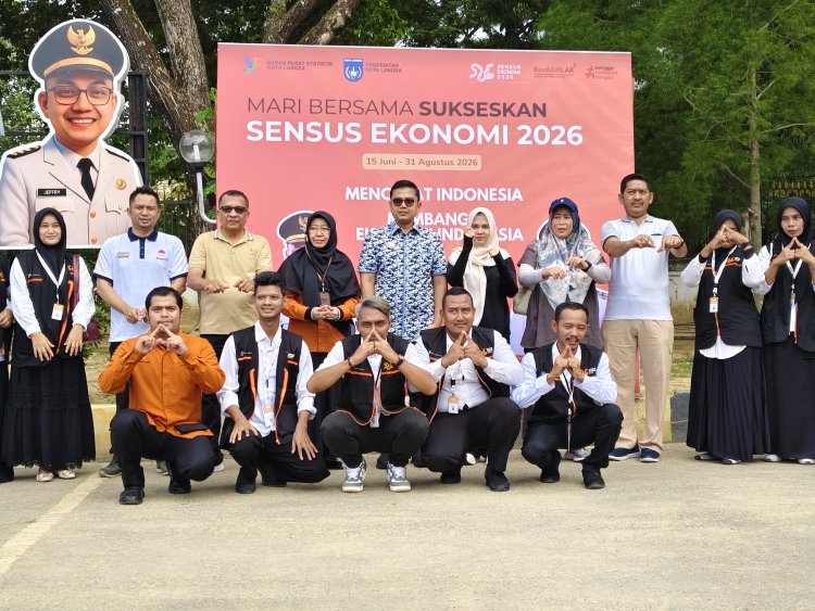Walikota Langsa Canangkan Sensus Ekonomi 2026, Ajak Pelaku Usaha Berikan Data Jujur dan Akurat