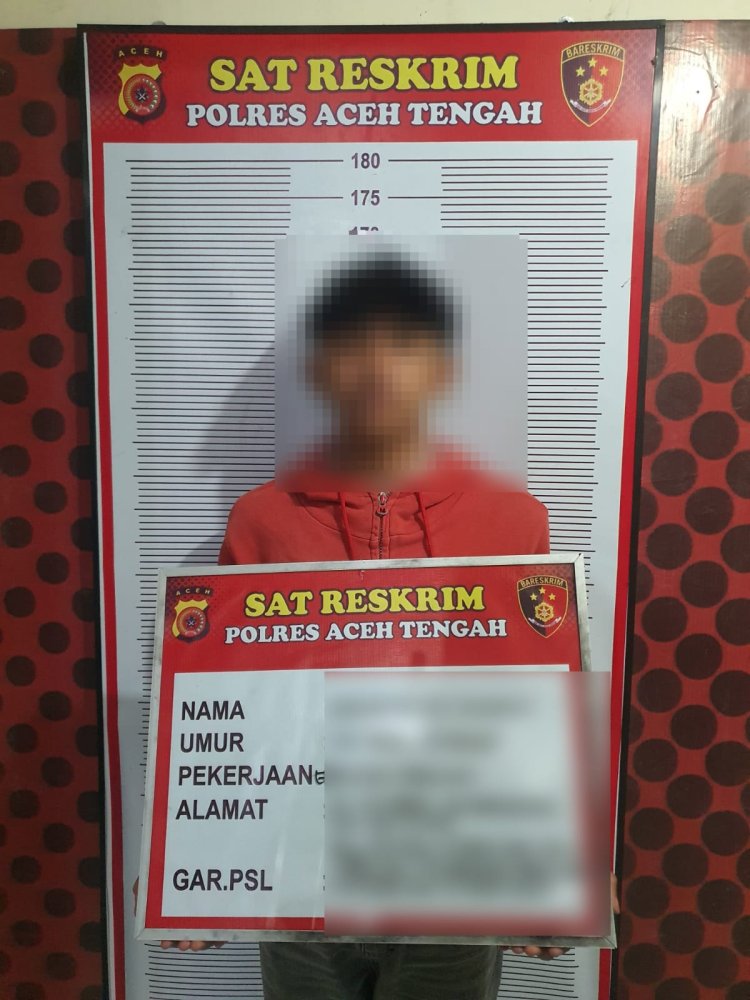 Komitmen Lindungi Anak, Satreskrim Polres Aceh Tengah Tangkap Tiga Pelaku Jarimah Seksual