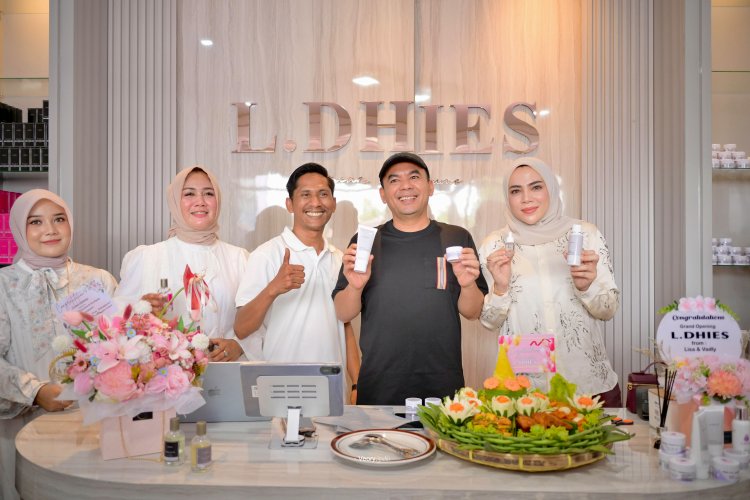 Wali Kota Lhokseumawe Hadiri Grand Opening L.DHIES Skincare & Perfume, Bergek Siap Hadirkan Produk Kecantikan Berkualitas
