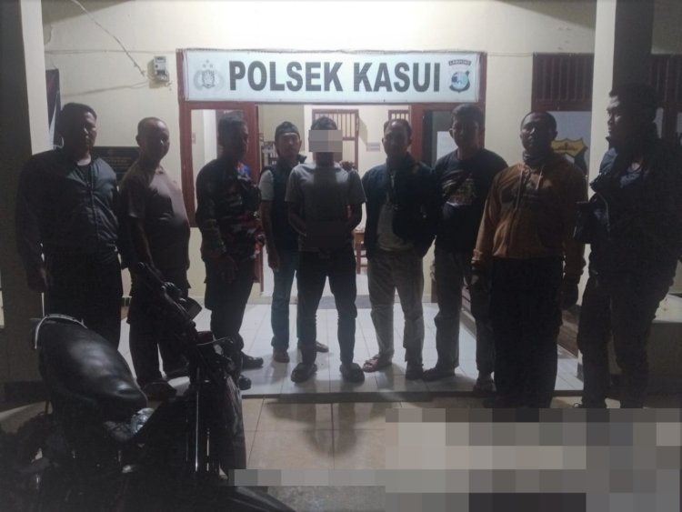 Polsek Baradatu dan Polsek Kasui Bekuk Pelaku Curanmor di Way Kanan