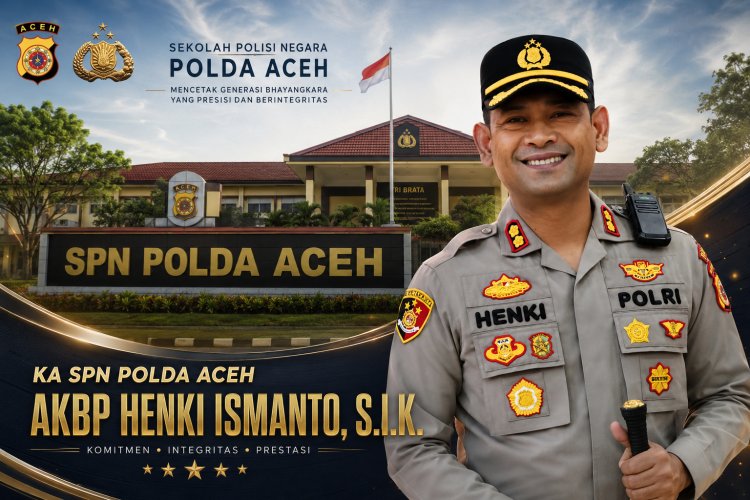 Putra Asli Aceh Dipromosikan, AKBP Henki Ismanto Resmi Jabat Kepala SPN Polda Aceh