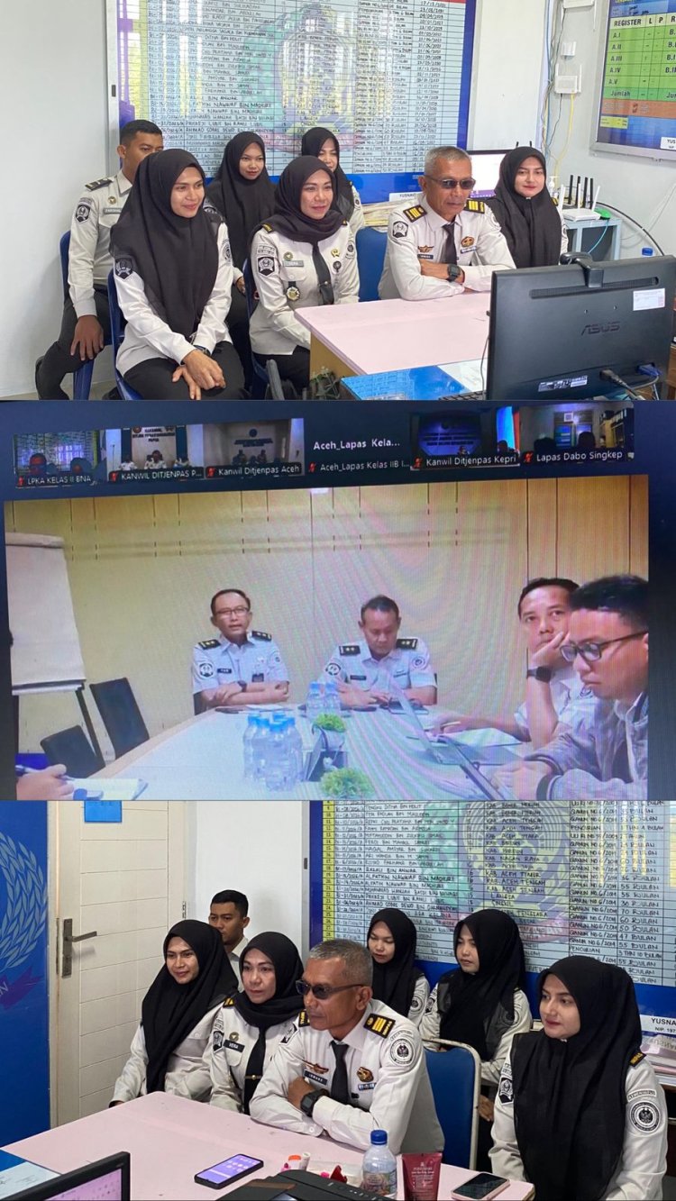 LPKA Banda Aceh Perkuat Kesiapan Pengusulan Amnesti Lewat Bimtek Nasional