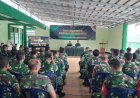 PRAJURIT KODIM 0427/WAY KANAN IKUTI PENYULUHAN HUKUM, DANDIM TEKANKAN PENTINGNYA DISIPLIN DAN KEPATUHAN TERHADAP ATURAN