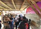 Polres Aceh Tengah Tertibkan Dugaan Aktivitas PETI di Pegasing, Ratusan Karung Material dan Peralatan Tambang Diamankan